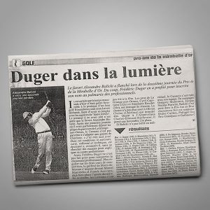 revue_de_presse_Frederic_Duger_Golf_Biarritz_Duger dans la lumière