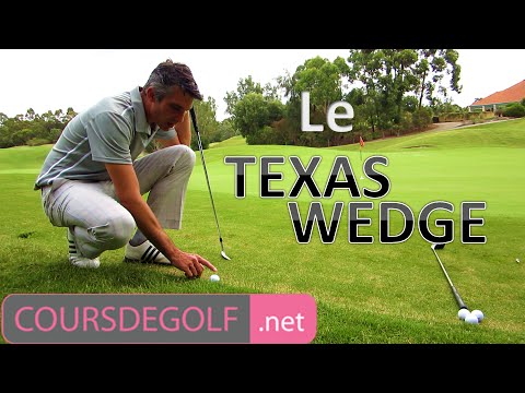 Cours de golf vidéo : Le Texas wedge par Renaud Poupard