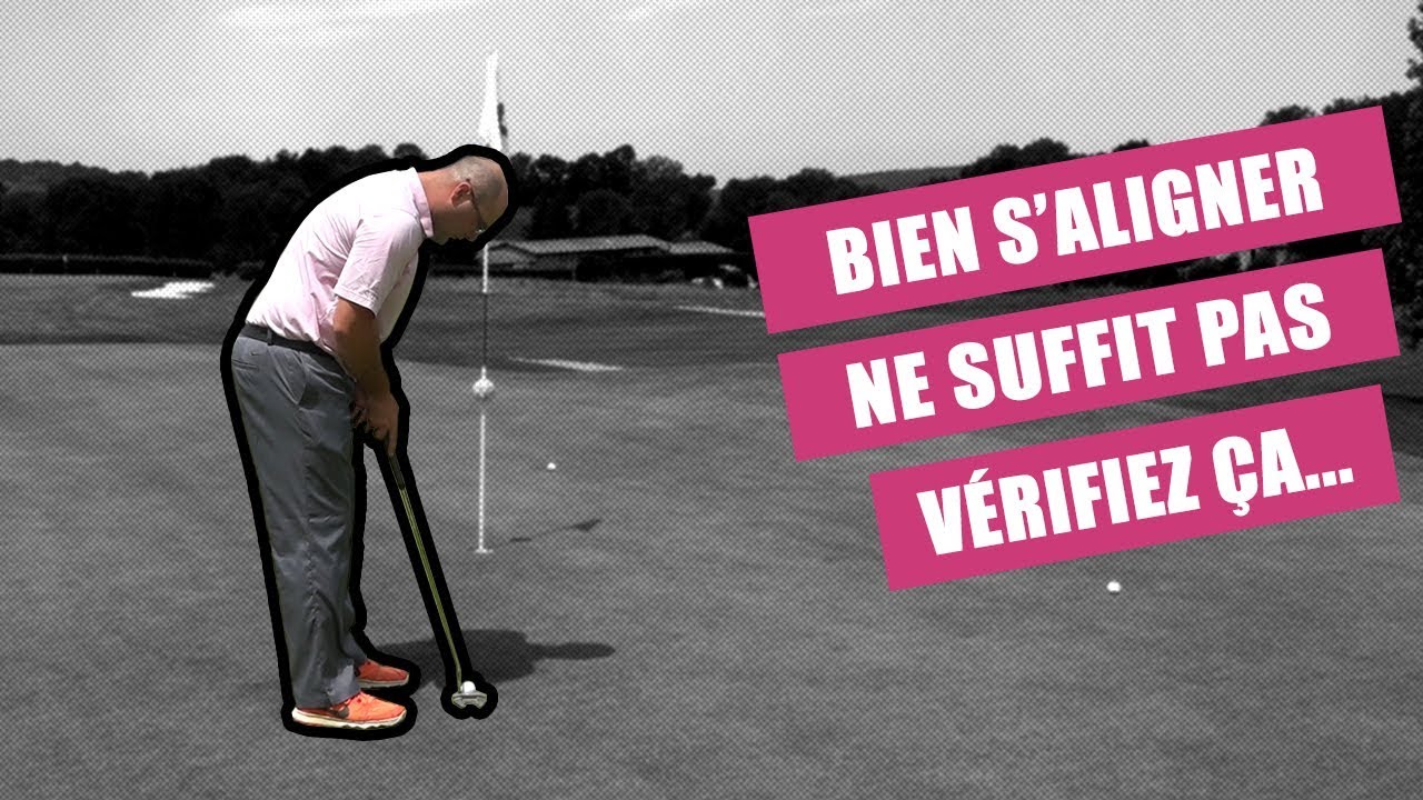 Cours de golf : Fondamentaux du putting - Une bonne posture pour un bon alignement