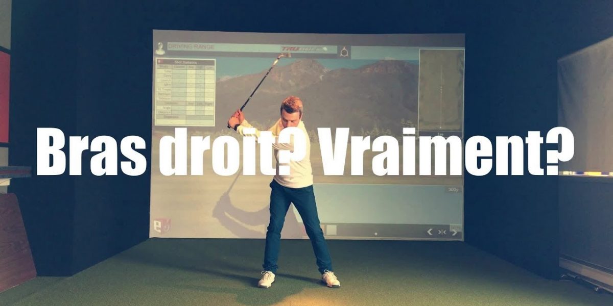 Cours de golf 014! Bras gauche droit?