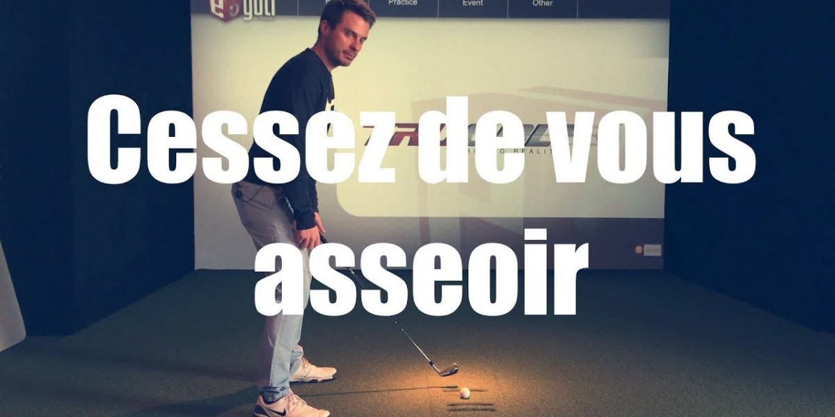 Cours de golf 003 La flexion des genoux